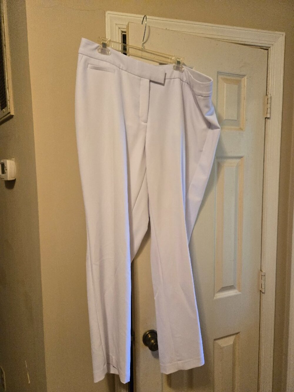 Investments white 20 W R pants, great dress up or down